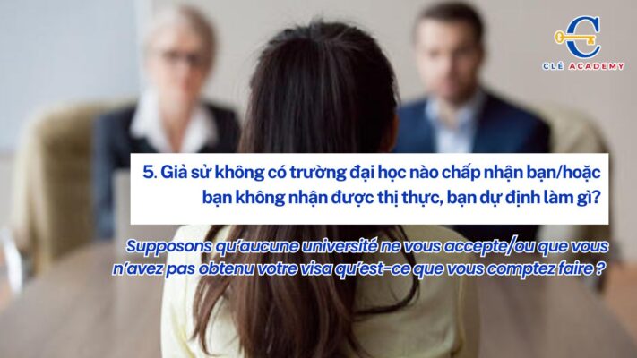 Bạn sẽ làm gì khi không được nhận du học Pháp