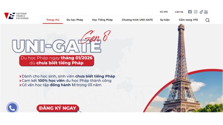 VFE- trung tâm du học Pháp